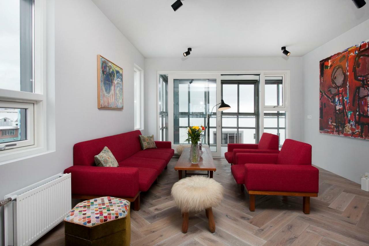 Ocean View Luxury Apartment In Central ريكيافيك المظهر الخارجي الصورة